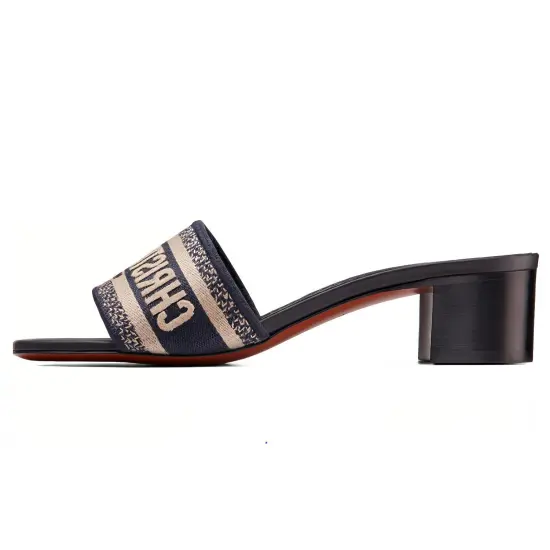 DIOR Dway Slide Slippers Women's Blue
