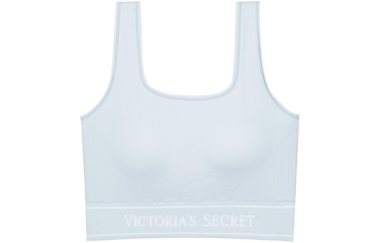 Женский топ Victoria's Secret logo (серый)