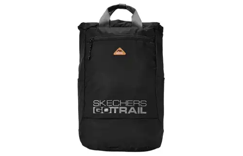 Skechers Fabric Mountaineering Bag, Backpack Unisex Carbon Black