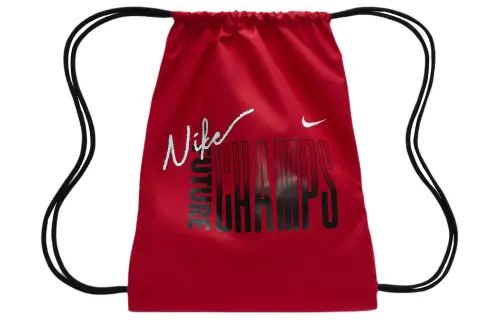 Nike Polyester Backpack Women's University Red & Black & White