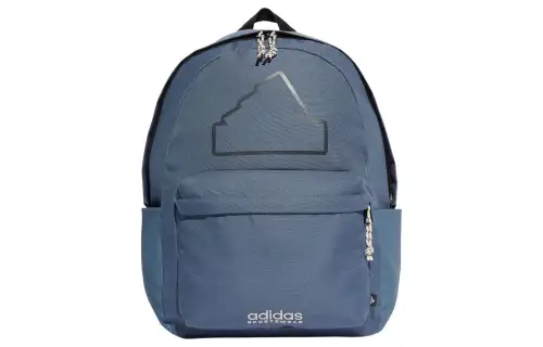Adidas Polyester Backpack Regular Unisex Ink Blue & Black & Light Gray