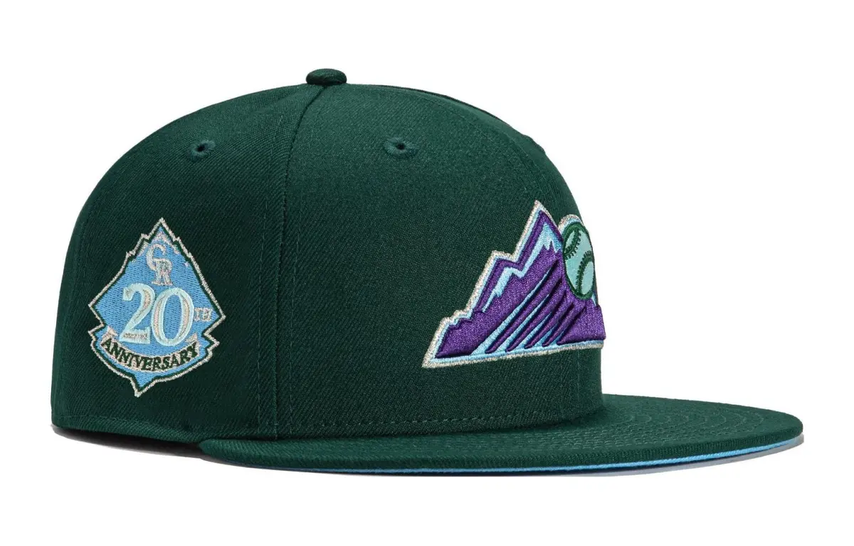 New Era Polyester Baseball Caps Unisex Green