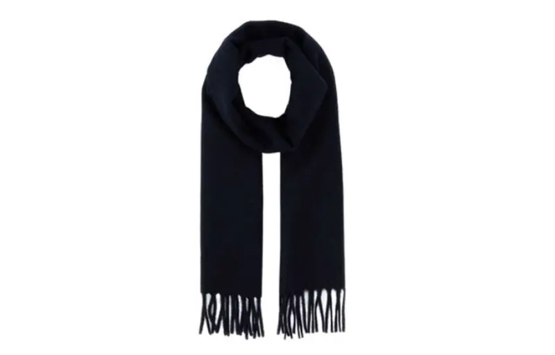 Prada Fringe-Detailed Knitted Scarf