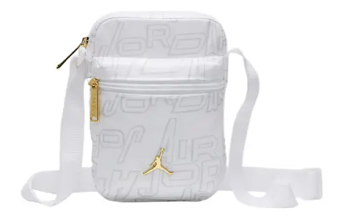 Jordan Polyamide Shoulder Bag, Crossbody Bag Regular Unisex White
