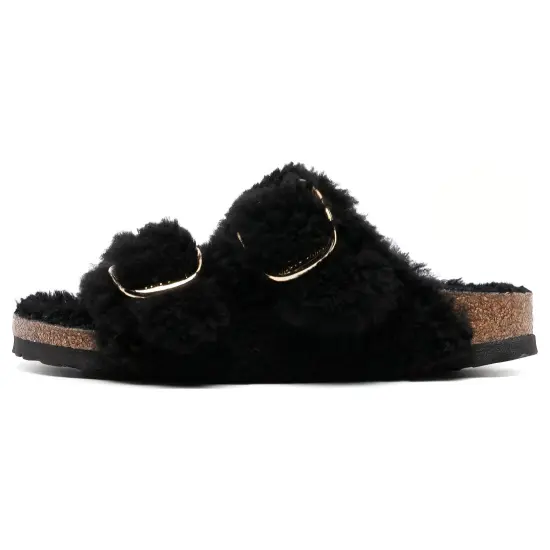 Birkenstock Arizona Big Buckle Shearling Slides