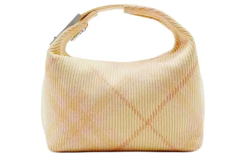 Burberry Polyamide Handbag Medium Women's Beverage Yellow