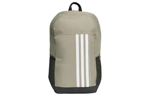 Adidas Recycled Polyester Backpack Unisex Pebble Silver & Gray & Black & White