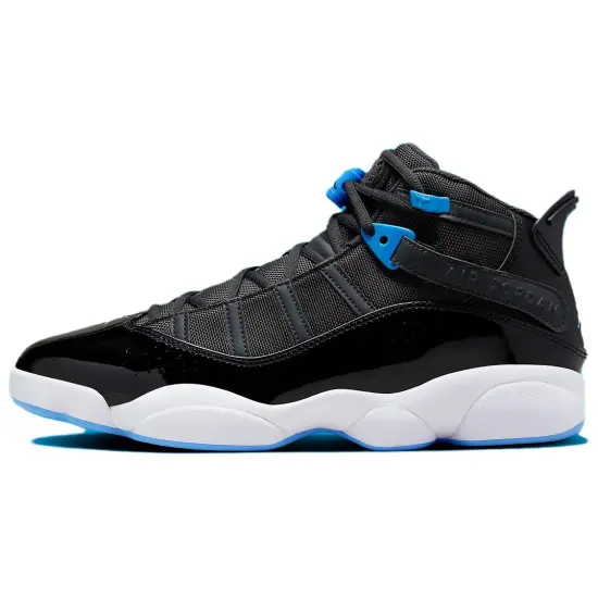 JORDAN 6 Rings Anthracite University Blue