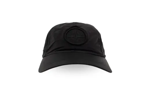 Stone Island Logo Embroidered Baseball Cap