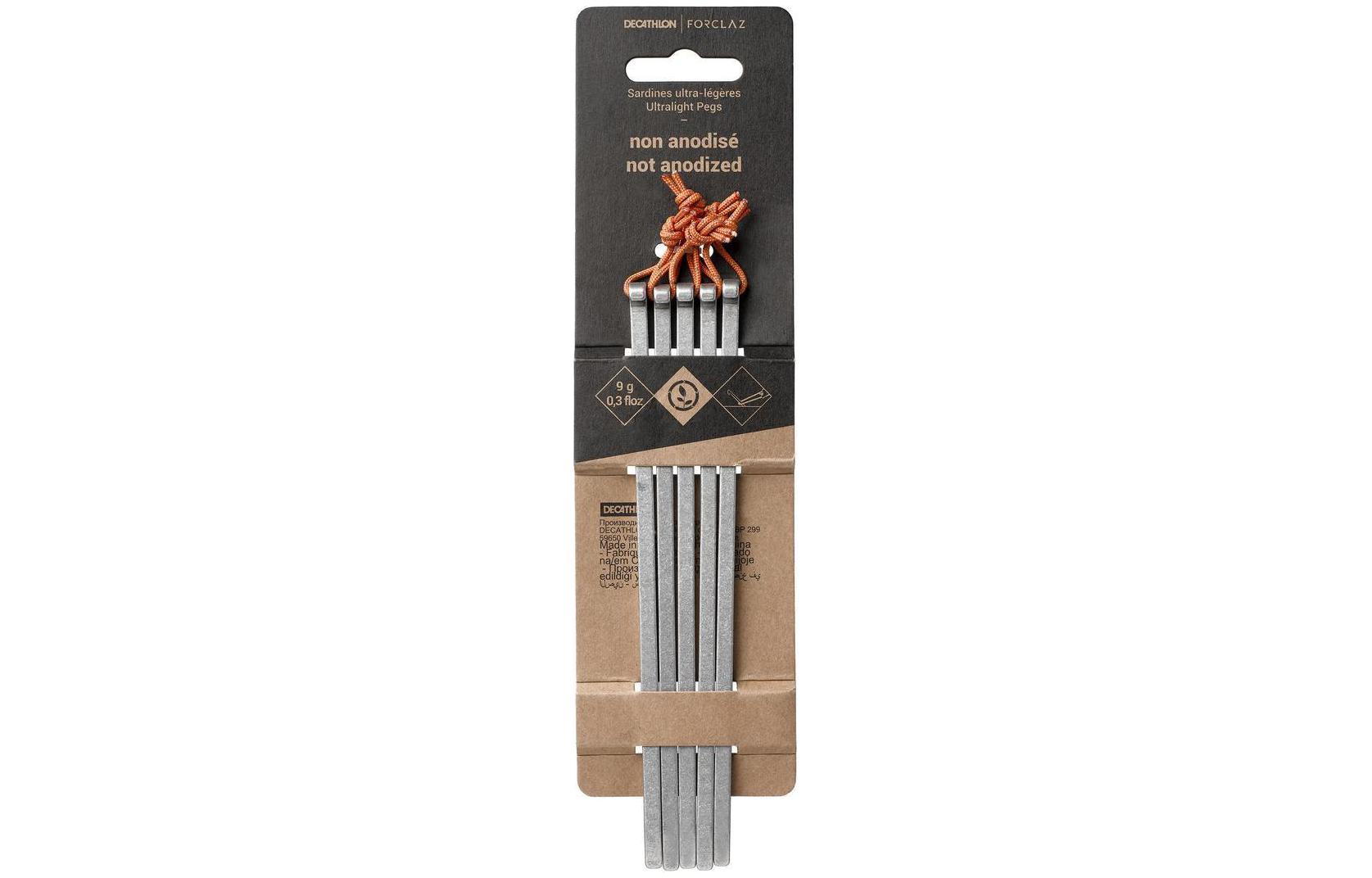 DECATHLON Tent Pegs Outdoor Unisex