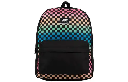 Vans Checkerboard Polyester Backpack Regular Unisex Multicolor
