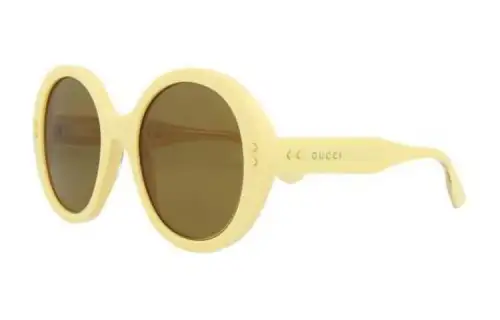 GUCCI Round Acetate Frame Sunglasses