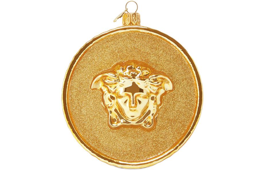 VERSACE /Versace La Medusa Badge Festival Supplies Gold