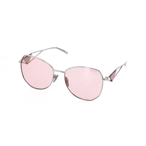 【Previous Season】triangle-logo rounded sunglasses