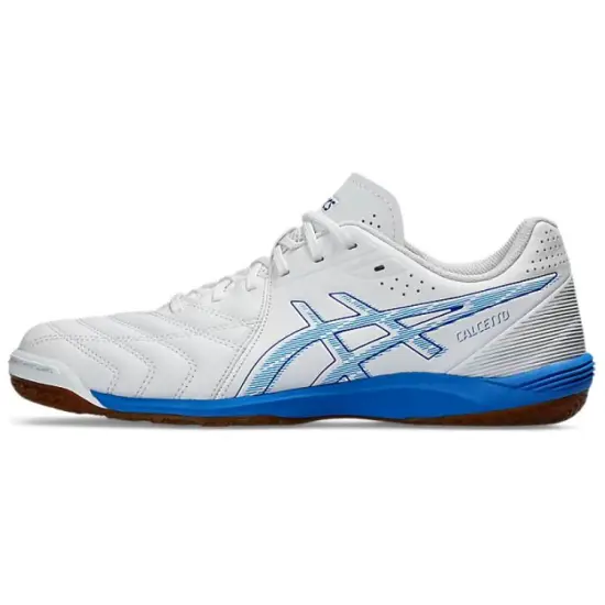Asics Calcetto WD 9 2E Wide 'White Electric Blue'