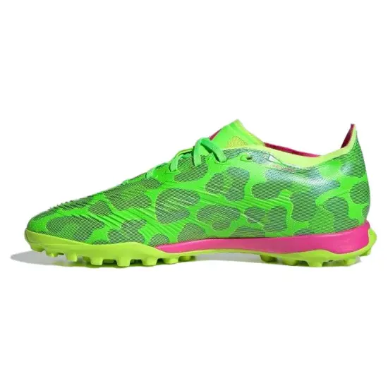 Adidas PREDATOR Series Soccer Shoes Unisex Low-Top Green Purple