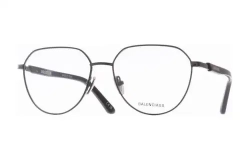 Balenciaga Butterfly Eyeglass Frames Unisex Black