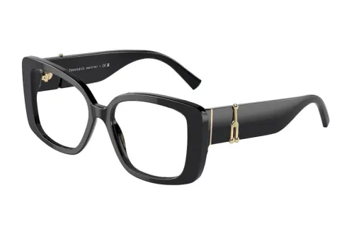 TIFFANY & CO. Acetyl Rectangular Eyeglass Frames Women's Black