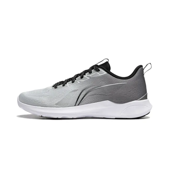 LINING Running Shoes Men Low-Top Mist Gray/Slate Gray