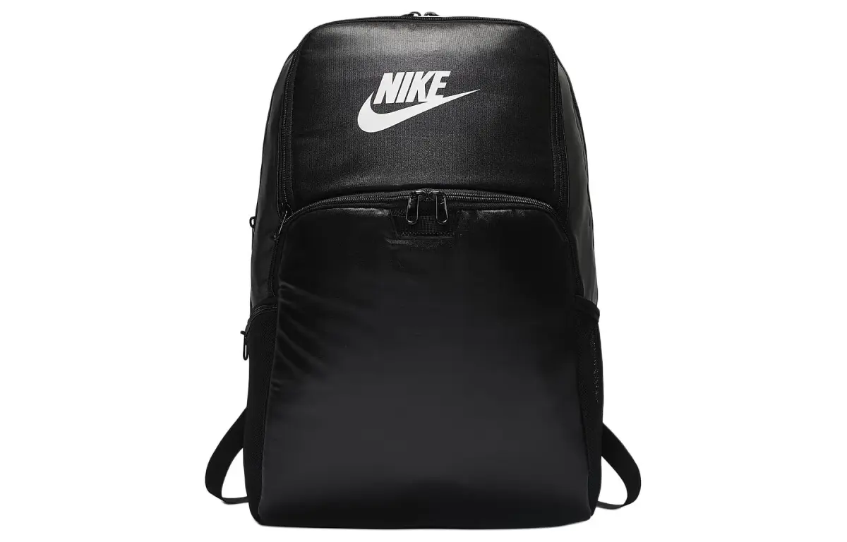 Nike Polyester Backpack Regular Men's Black & White