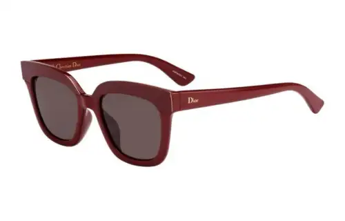 DIOR Square Sunglasses Unisex Red