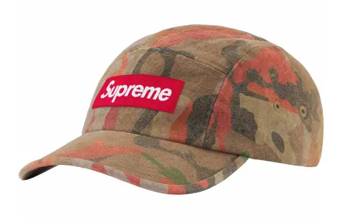 Supreme Washed Canvas Camp Cap SS24