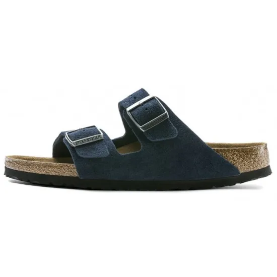 Birkenstock Arizona Series Slide Slippers Women's Marine Blue