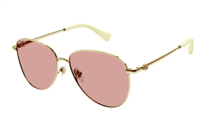 GUCCI Aviator Frame Sunglasses