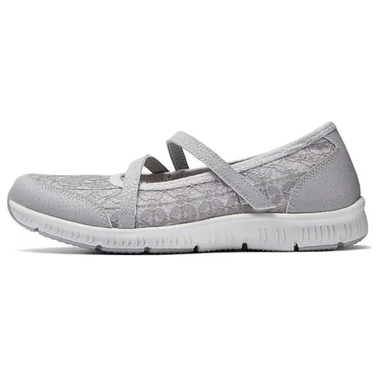 Skechers Casual Shoes Women's Low-Top Gray White
