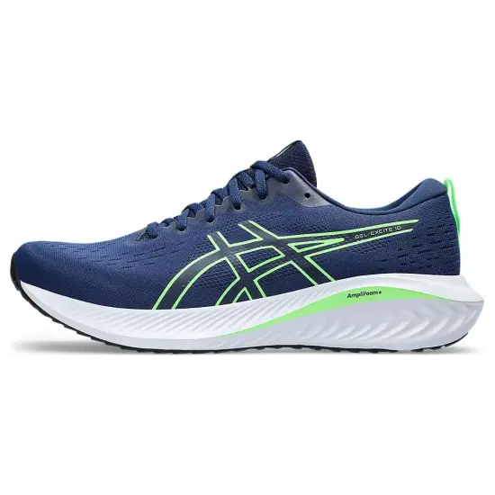 Asics Gel-Excite 10 Running Shoes Men Low-Top Blue Green