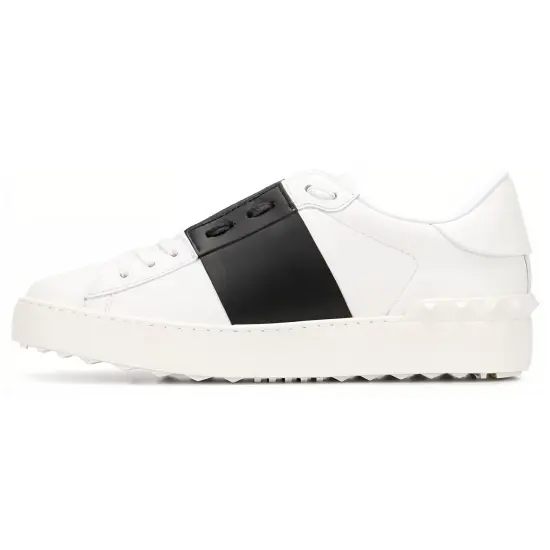 Valentino Open Low Top Stylish Skateboarding Shoes Women's White