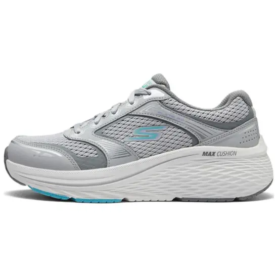 Skechers Max Cushioning Elite 2.0 Cushioning, Wear Resistant Low top Running Shoes Women's Gray Blue