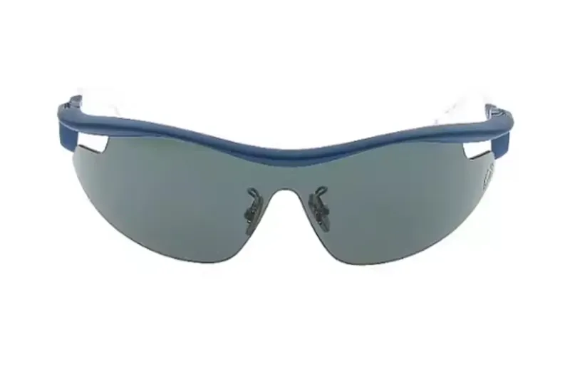 DIOR Plastic Metal Irregular Shape Sunglasses Men's Blue