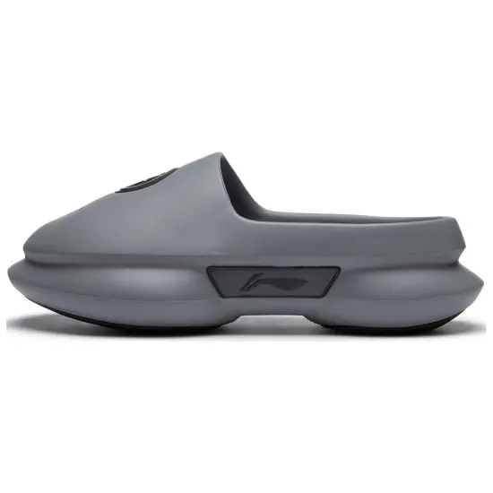 LINING Slide Slippers Men Gray