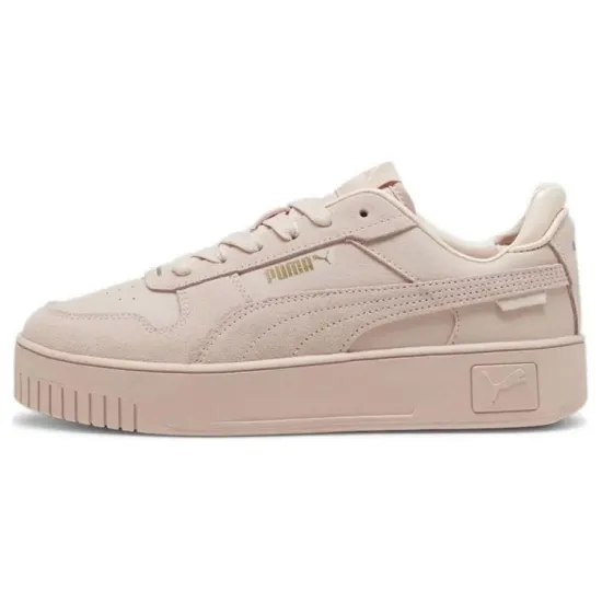Puma Carina Skateboarding Shoes Women's Low-top Pink