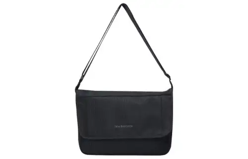 New Balance Fabric Shoulder Bag, Crossbody Bag Regular Unisex Black