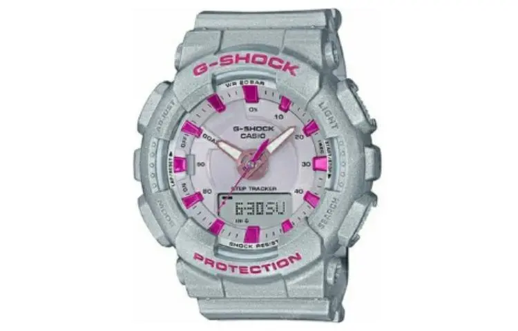 CASIO Unisex BABY-G 45.9mm Gray Watch GMAS130NP8ADR