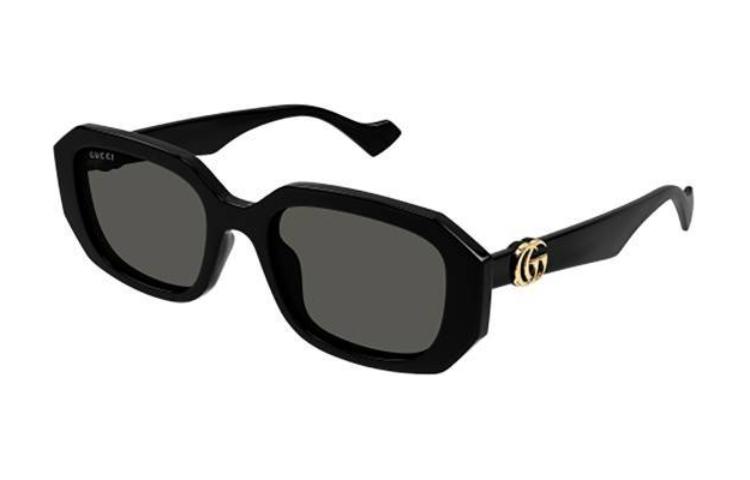 GUCCI Double G Geometric frame Sunglasses