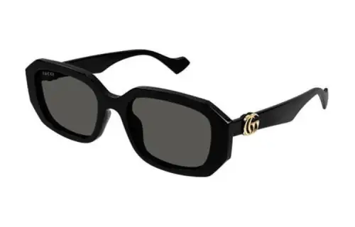 GUCCI Double G Geometric frame Sunglasses