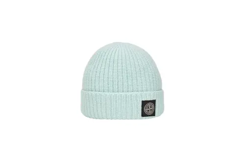 STONE ISLAND Beanies Unisex Light Blue