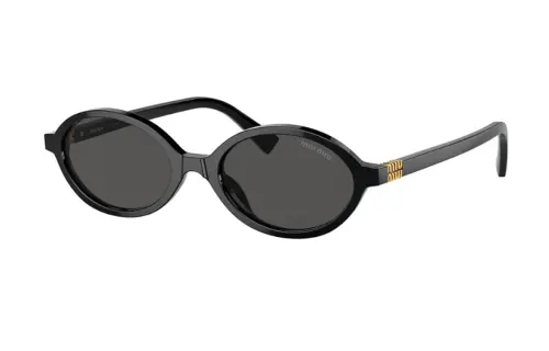 Miu Miu Oval Frame Full Rim Sunglasses