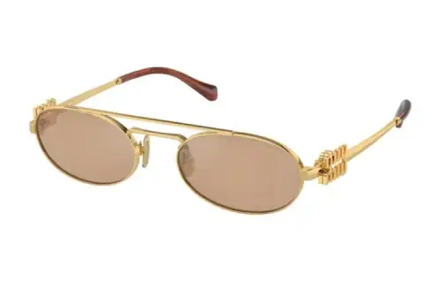 MIU MIU Eyewear Oval Frame Sunglasses