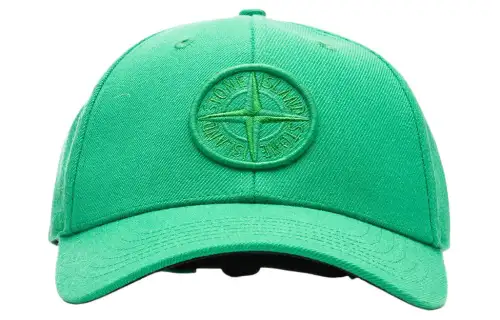 STONE ISLAND Acrylic Baseball Caps Unisex Green