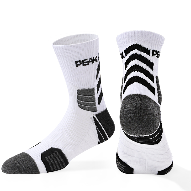 Sports non-slip basketball socks for training for leisure for gym for men and women, absorbs sweat and smell, for running