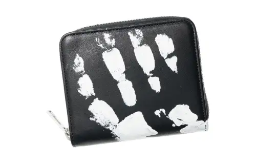 Maison Margiela Calfskin Wallet Unisex Black