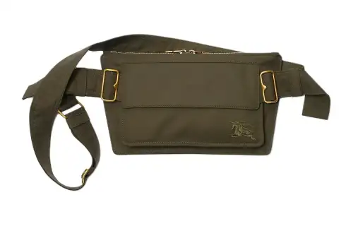 Burberry Trench Belt Bag Dark Green