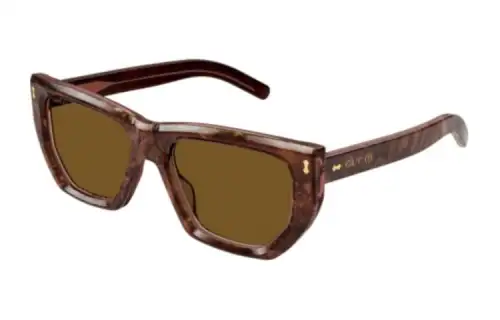 GUCCI Eyewear Geometric Frame Sunglasses