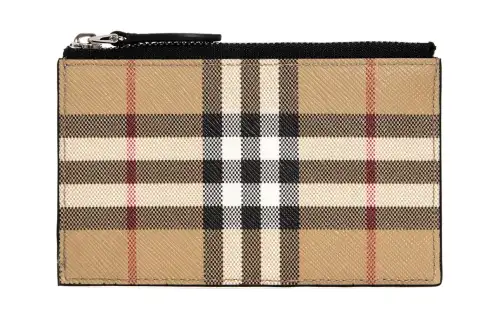 Burberry Polyurethane Wallet, Card Holder Men's Multicolor