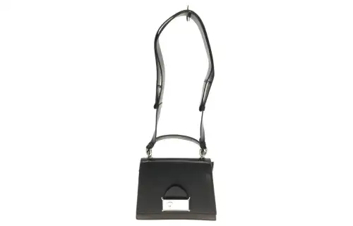 Maison Margiela Leather Shoulder Bag, Crossbody Bag, Handbag Unisex Black
