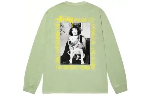 Stussy How We're Livin' Pigment Dyed Long Sleeve